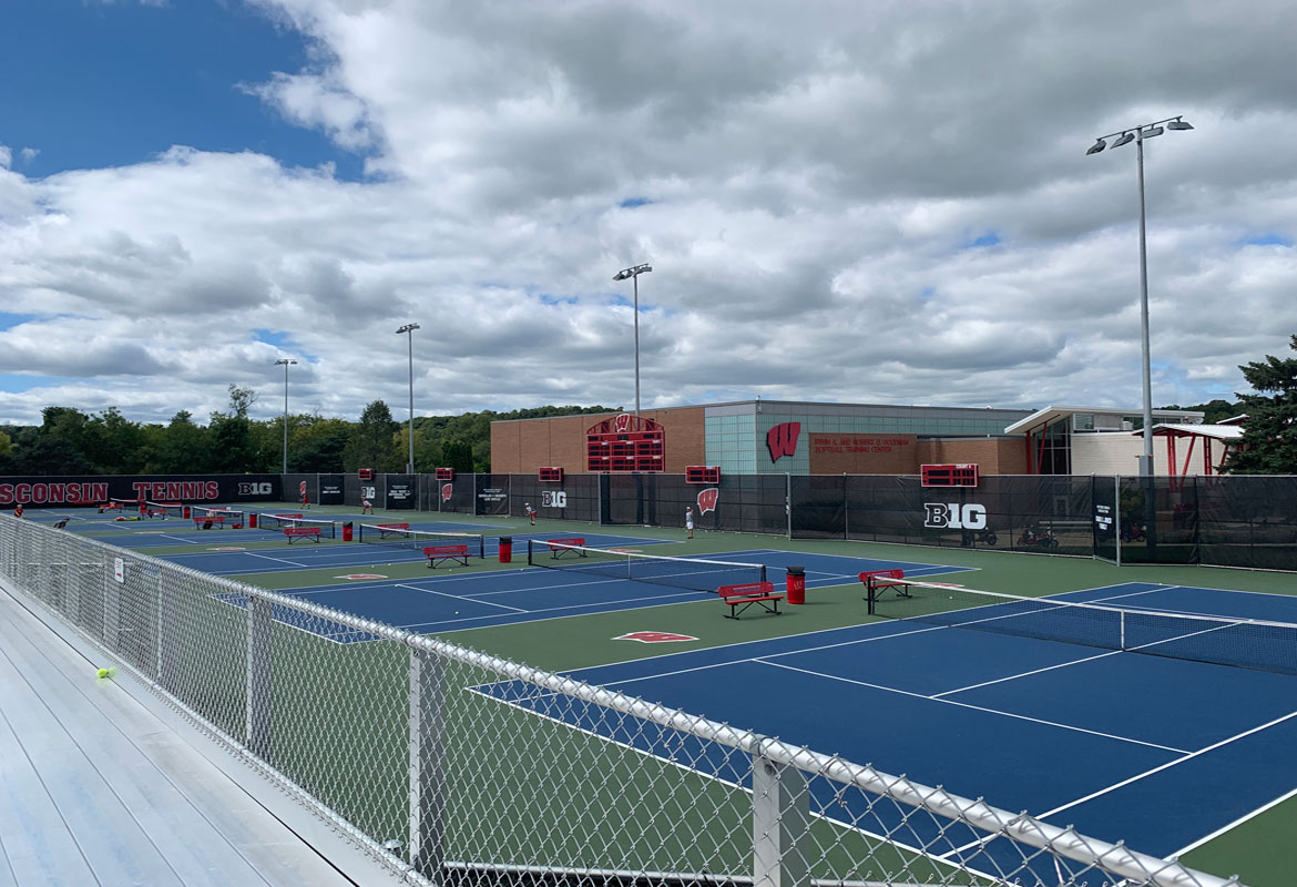 Outdoor Tennis Stadium