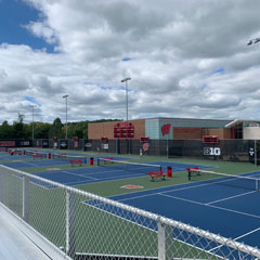 Outdoor Tennis Stadium