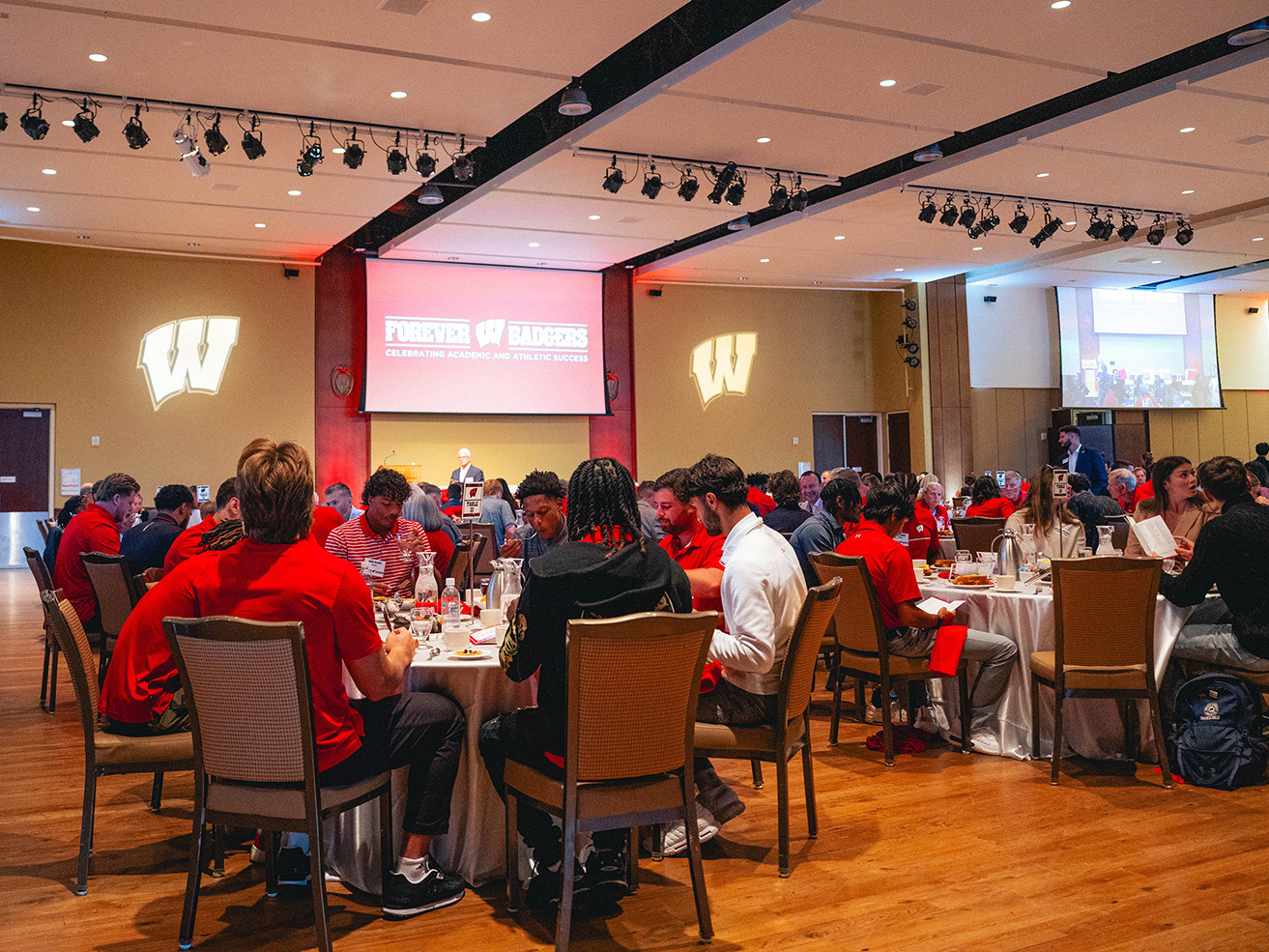A Forever Badgers dinner event